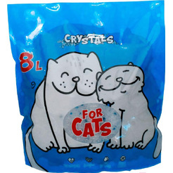 Наполнитель для туалета For Cats Силикагелевый TUZ034 (8л/3.1кг)