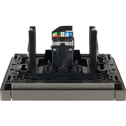 Розетка компьютерная IEK Forte&Piano FP-K10-1-K46