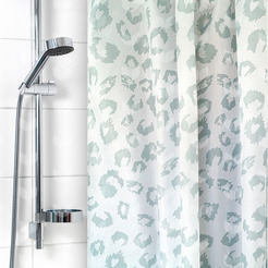 Штора для ванной комнаты Вилина 6666-2212-1 (леопард серый)