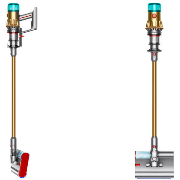 Вертикальный пылесос DYSON V12s Submarine Compete 448872-01 золотой + Red Line BS-01 16A