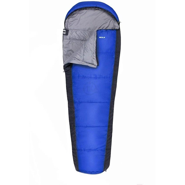 Спальный мешок Jungle Camp Bison Jr 70941 (серый/синий)