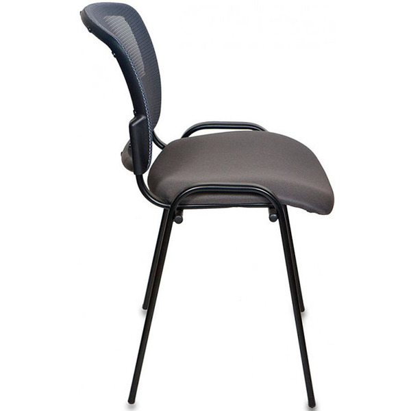 Стул Бюрократ Вики (черный/серый)