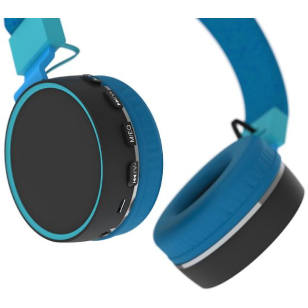 Наушники Ritmix RH-415BTH (синий/черный)