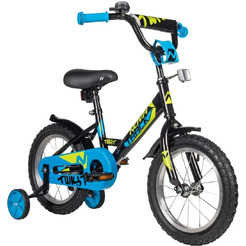 Детский велосипед Novatrack Twist 14 141TWIST.BK5 (черный)