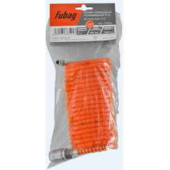 Шланг химстойкий спиральный с фитингами FUBAG 6x8 мм 5 м (170200)