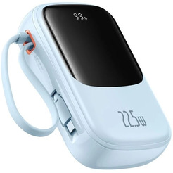 Внешний аккумулятор Baseus Qpow Pro+ Digital Display Fast Charge 22.5W 10000mAh PPQDP10 (голубой)