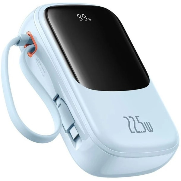 Внешний аккумулятор Baseus Qpow Pro+ Digital Display Fast Charge 22.5W 10000mAh PPQDP10 (голубой)