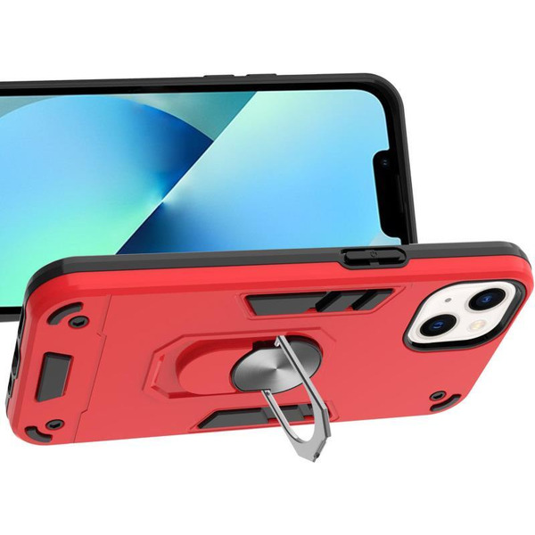 Бампер Bingo Warrior для Apple iPhone 13 mini (красный)