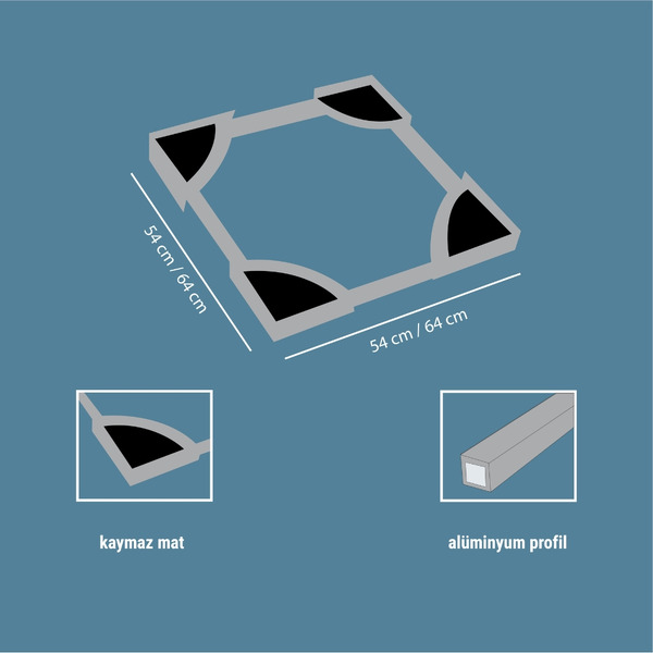 Стыковочный набор для вертикальной стыковки стиральной и сушильной машины DR.ELECTRO KG0063096