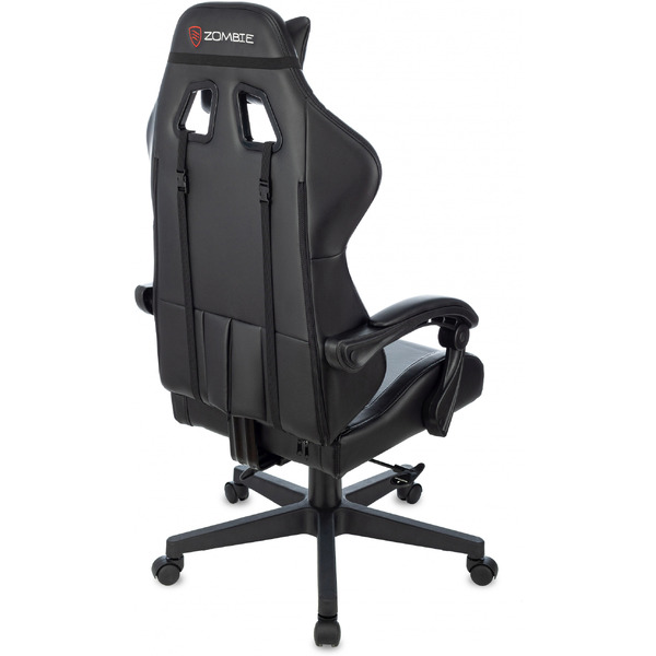 Кресло игровое Zombie GAME TETRA (1933119) черный/красный