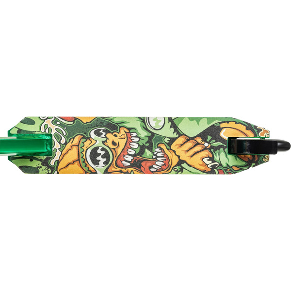 Самокат трюковый Ricos Fury JL-302A (черный/зеленый)