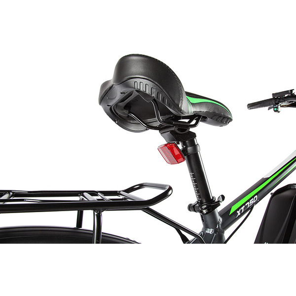 Велогибрид Eltreco XT 750 (серый/зеленый)