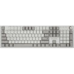 Клавиатура Defender Dasher GK-472 (белый/серый)