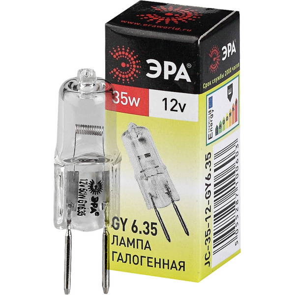 Лампочка ЭРА GY6.35-JC-35W-12V