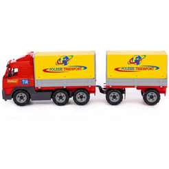 Автомобиль бортовой тентовый с прицепом Полесье 8732