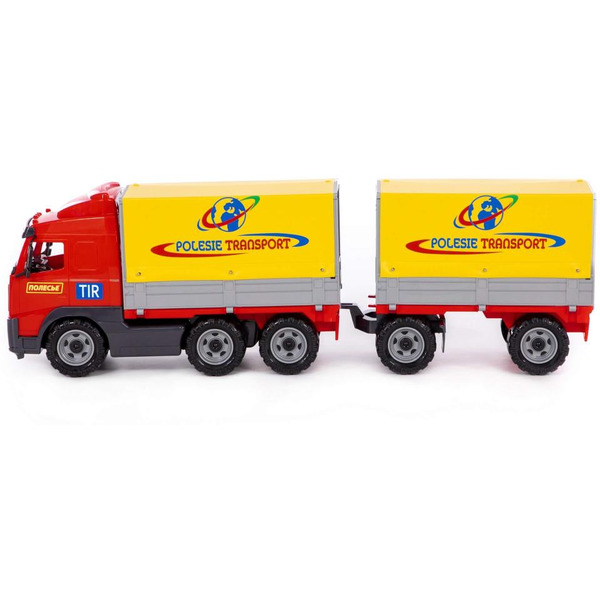 Автомобиль бортовой тентовый с прицепом Полесье 8732