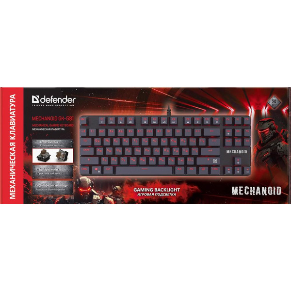 Клавиатура Defender Mechanoid GK-581