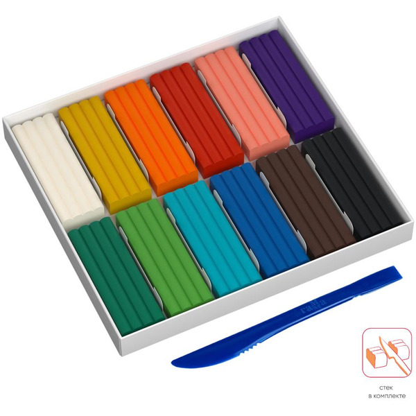 Пластилин Гамма Классический 281033 (12 цв)