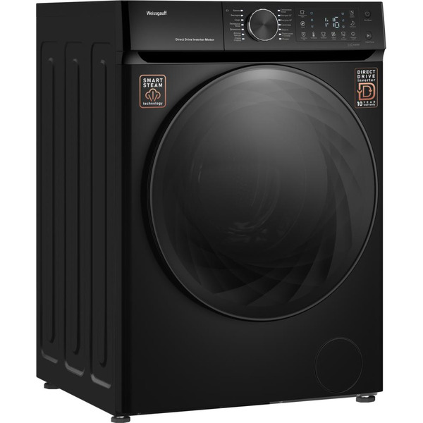 Стиральная машина Weissgauff WM 59411 Direct Drive Inverter Steam Matt Black