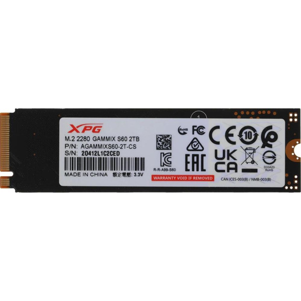 Накопитель SSD A-Data AGAMMIXS60-2T-CS
