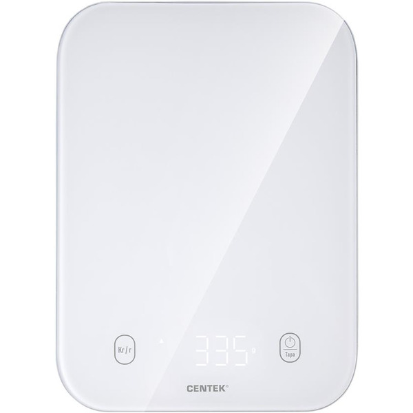 Кухонные весы CENTEK CT-2480 (белый)