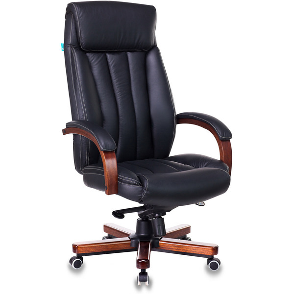 Кресло Бюрократ T-9922WALNUT (черный)