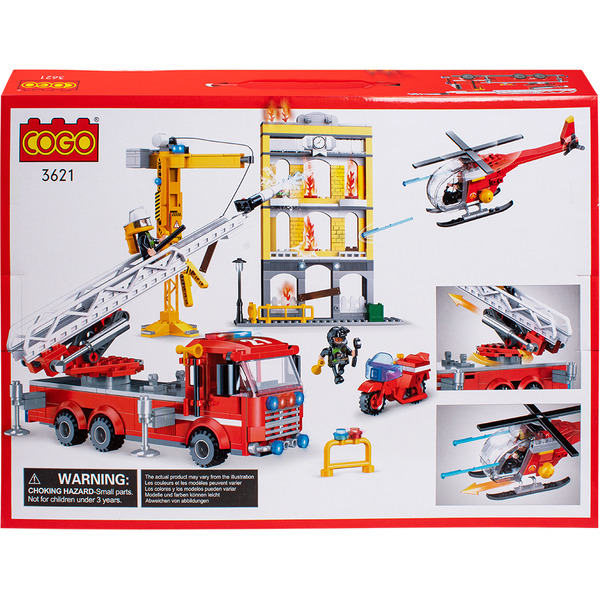 Конструктор Qunxing Toys Пожарная служба 3621