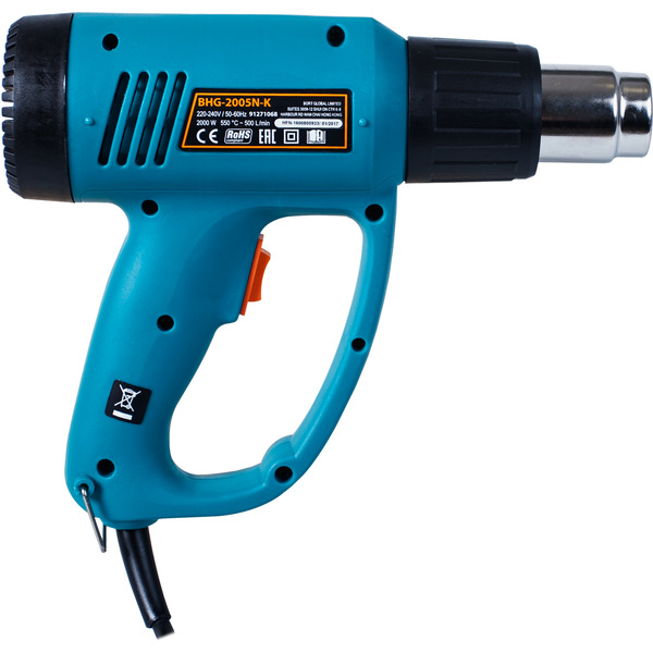 Промышленный фен Bort BHG-2005N-K (91271068)