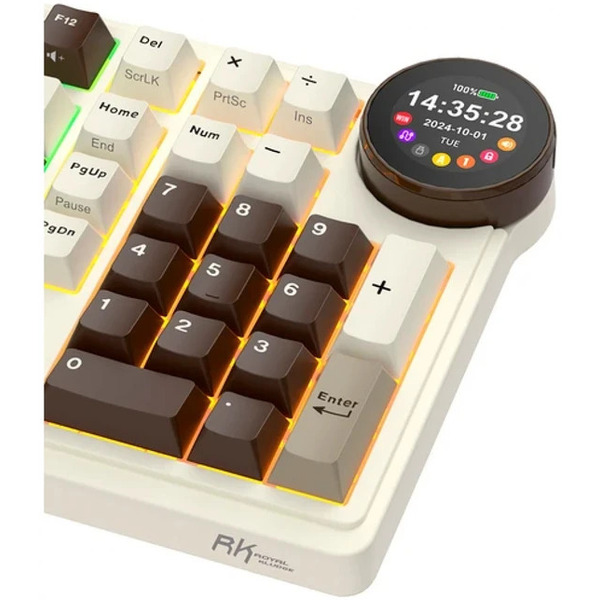 Клавиатура Royal Kludge N99 Mokko Grey (RK Beige)