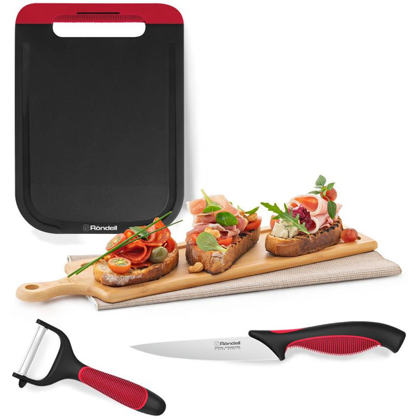 Набор ножей с разделочной доской Rondell Arsenale RD-1892