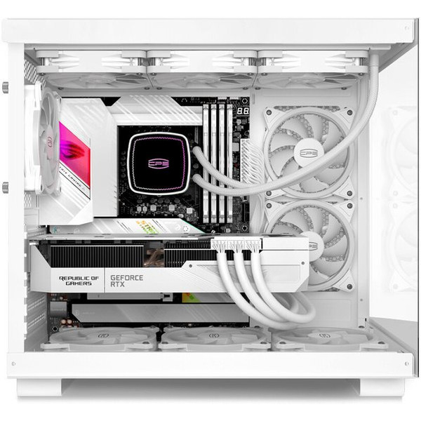 Корпус ATX PCCooler C3-T500WHD6-GL ARGB WH (без блока питания)