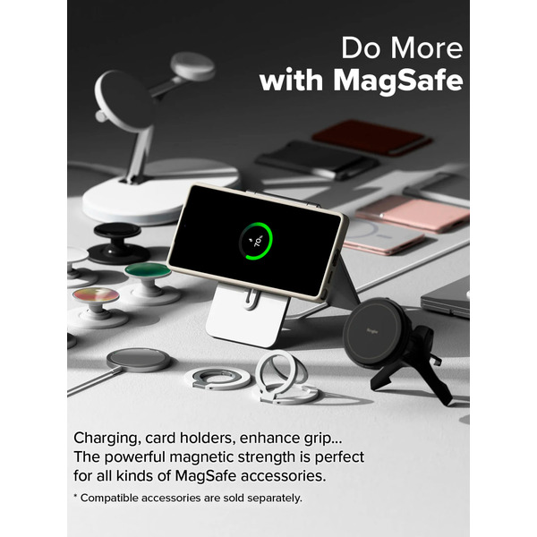 Чехол Ringke SILICONE MAGNETIC для Galaxy S25 Ultra STONE