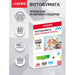 Фотобумага deVENTE 2042903 (100л) A6 180г/м2