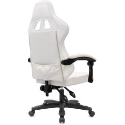 Кресло игровое Knight Wolf RGB (белый)