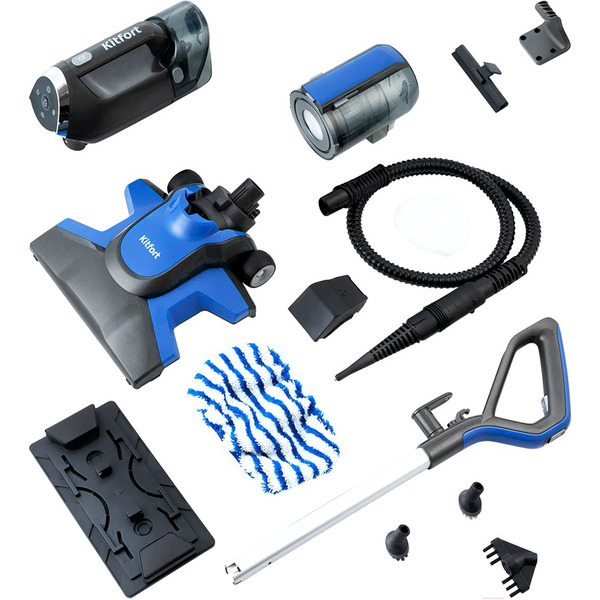 Вертикальный паровой пылесос 6 в 1 Kitfort KT-555