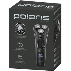 Бритва электрическая POLARIS PMR 0415R 4D PRO 5 blades (черный)