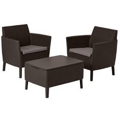 Набор садовой мебели Keter Salemo Balcony set 258969 (коричневый)