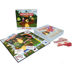 Настольная игра ИнтерХит Монополия Юниор. Маша и Медведь 027854