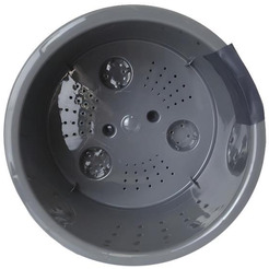 Горшок для цветов с дренажной вставкой Полимербыт Desert 3,6л 4386505