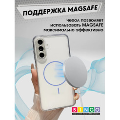 Чехол-накладка Bingo Thin Circle для Samsung A36 Ultra (фиолетовый)