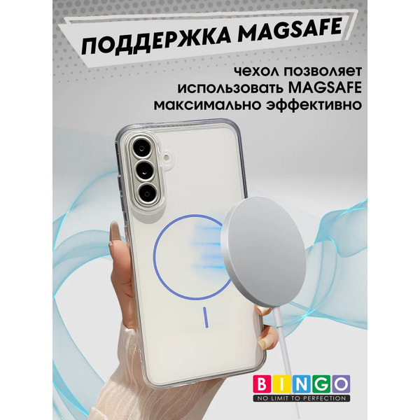 Чехол-накладка Bingo Thin Circle для Samsung A36 Ultra (фиолетовый)