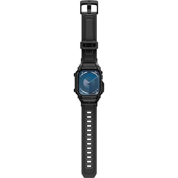 Ремешок с чехлом SPIGEN RUGGED ARMOR PRO для APPLE WATCH MATTE BLACK ACS08591