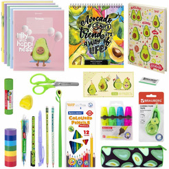 Набор канцелярии подарочный BRAUBERG AVOCADO 880951 (43 предмета)