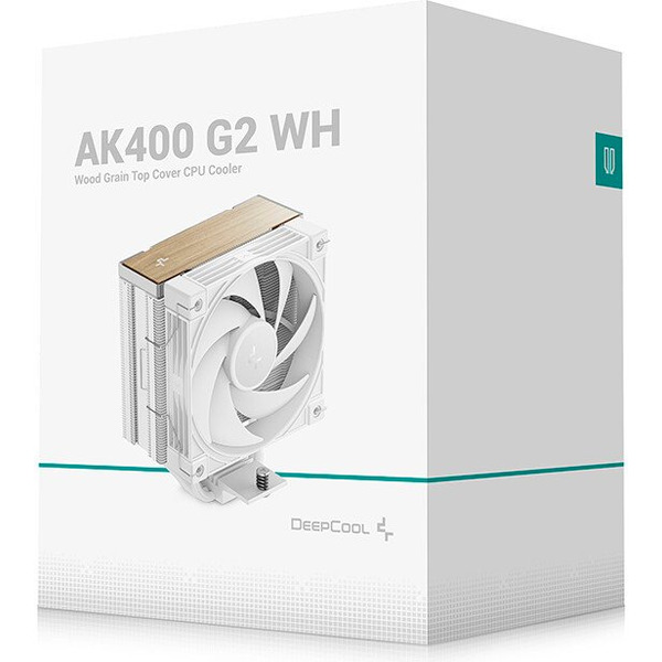 Кулер для процессора DeepCool AK400 G2 WH R-AK400G2-WHNNMN-GJD + термапаста Z5 3г (DP-TIM-Z5-2)