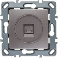 Розетка компьютерная Leiden Electric Steen 806104