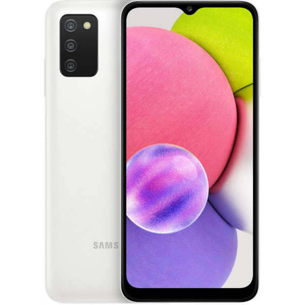 Смартфон Samsung Galaxy A03s 3GB/32GB (белый)