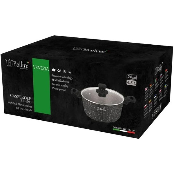 Кастрюля с крышкой BOLLIRE BR-1003