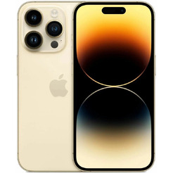Смартфон Apple iPhone 14 Pro 128Gb SIM+eSIM восстановленный Rostock Грейд B (золотой)