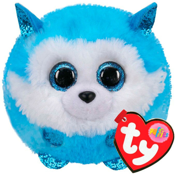 Игрушка мягконабивная TY INC Puffies Щенок хаски Prince (42513)