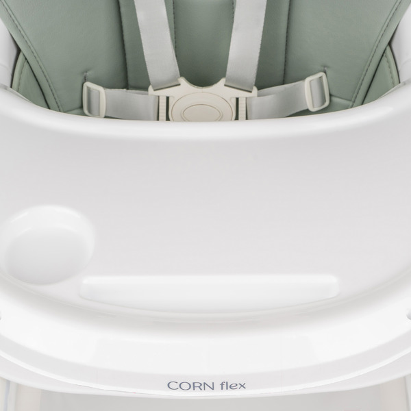 Стульчик для кормления Indigo Corn Flex (зеленый/серый)